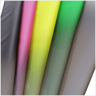 黄灰渐变色反光面料 颜色可定制