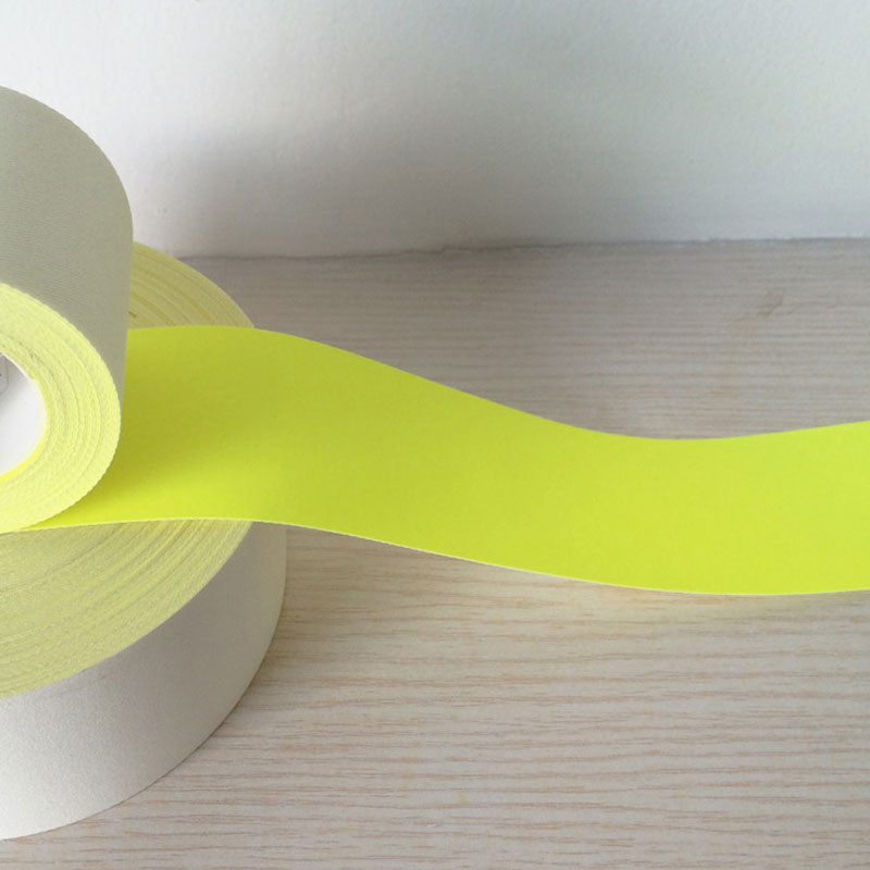 荧光黄全棉阻燃反光布