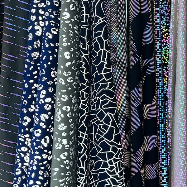 服饰反光面料印花图案定制