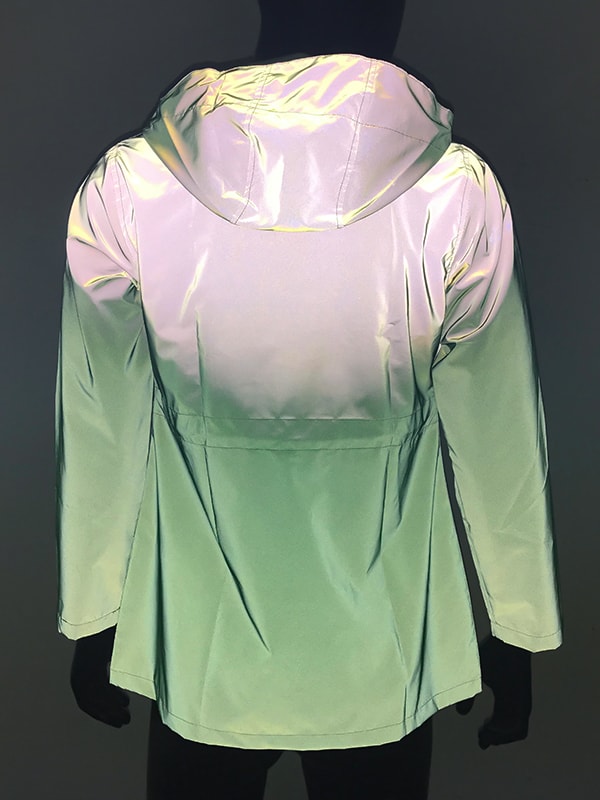 渐变反光休闲服