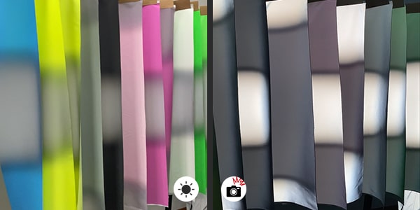 可定制渐变反光面料